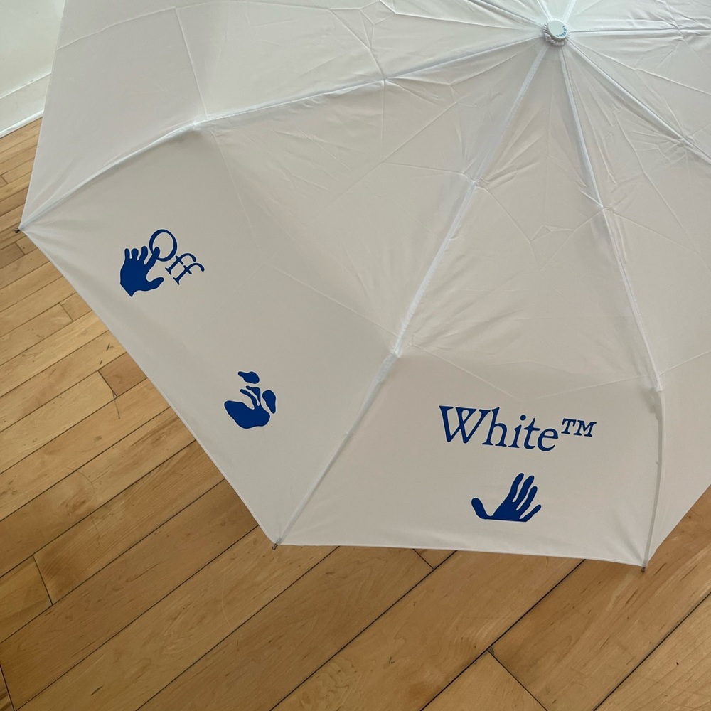 NWT - Off-White logo Umbrella